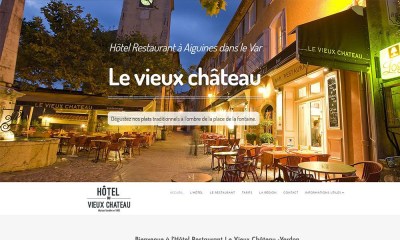 Création de site Internet à Aiguines: Hôtel Restaurant au coeur du village d'Aiguines pour vos vacances ou séjours au lac de Sainte Croix, Gorges du Verdon.
