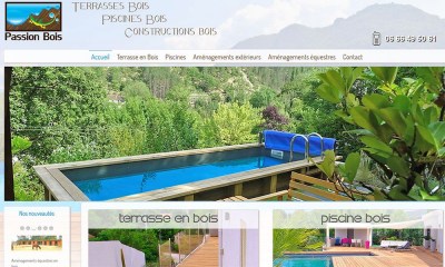 Création de site Internet aux Arcs / Argens: Fréjus, Draguignan, St Tropez - Constructeur piscines bois, terrasses bois mini piscine en bois et divers aménagement bois