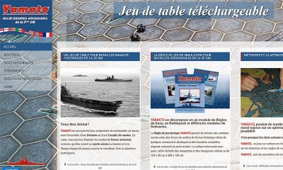 Création de site Internet à Lyon: Jeu de combat aéronaval sur table à télécharger