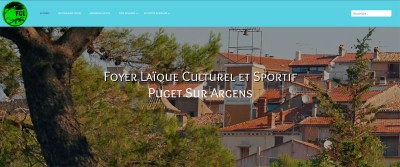 Création de site Internet au Puget/Argens Foyer Laïque Culturel et Sportif 35 Rue Lamartine 83480 Puget sur Argens